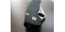 Custome scales SpyWeb, for Spyderco Paramilitary 2 knife